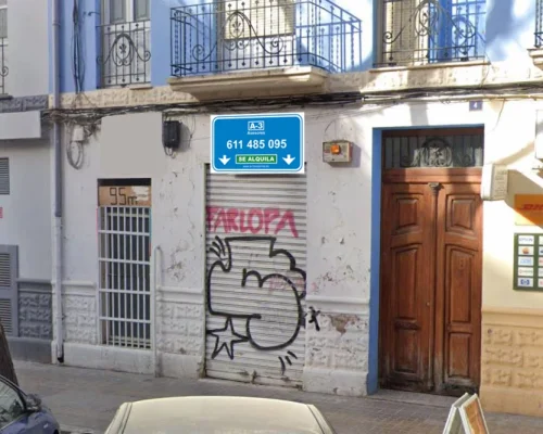 Alquiler Local comercial Calle Alzira, Valencia. Ref- 0213